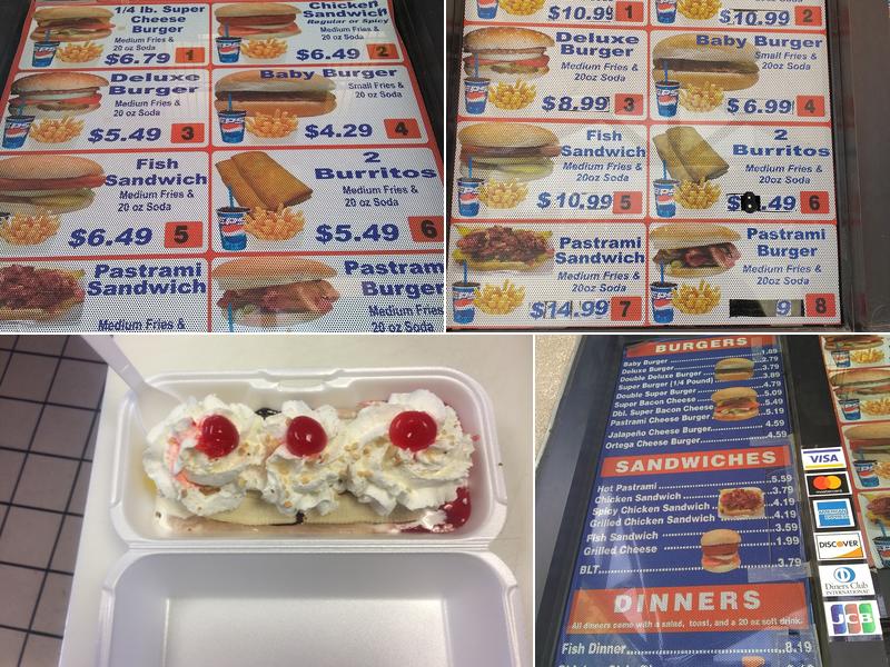 Best Burger Drive-In Menu