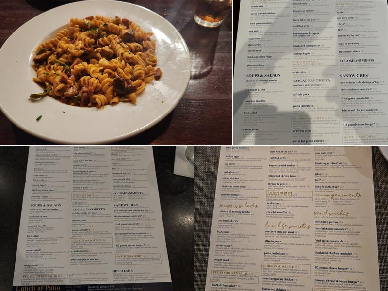 Patio 44 - Biloxi Menu