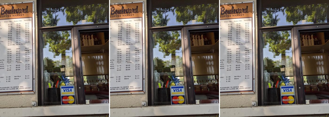 Le Boulevard Menu