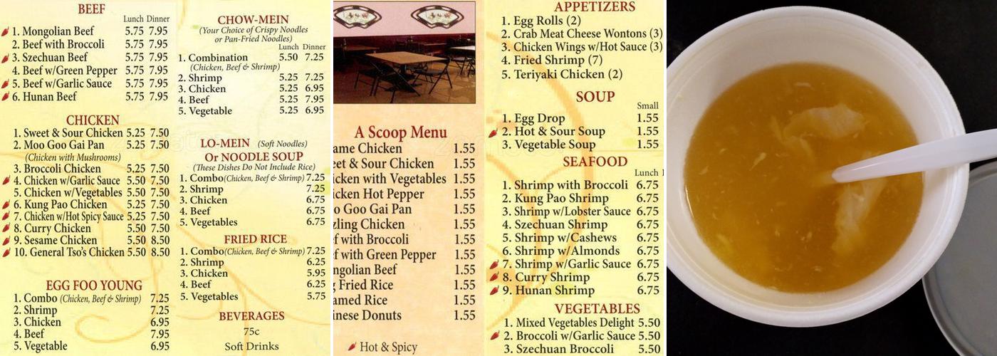 Little Panda Cafe Inc Menu