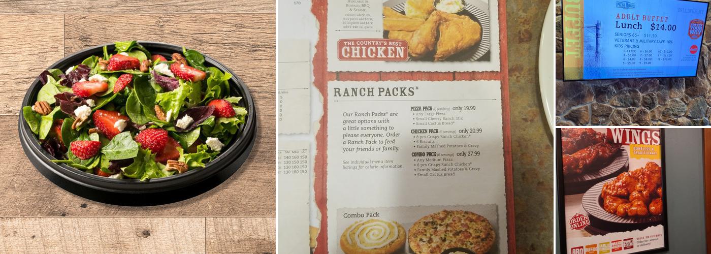 Pizza Ranch Menu