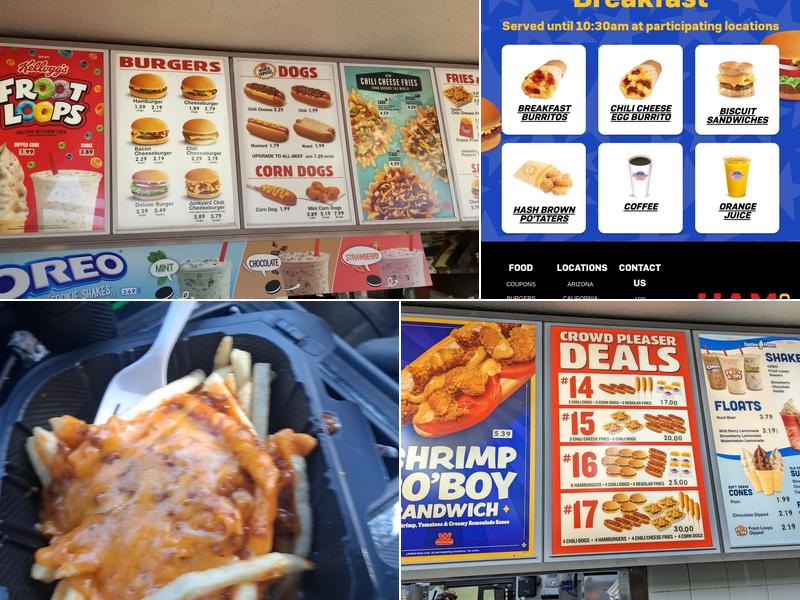 Hamburger Stand Menu