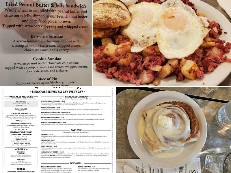 Stella's Kitchen & Bakery Menu