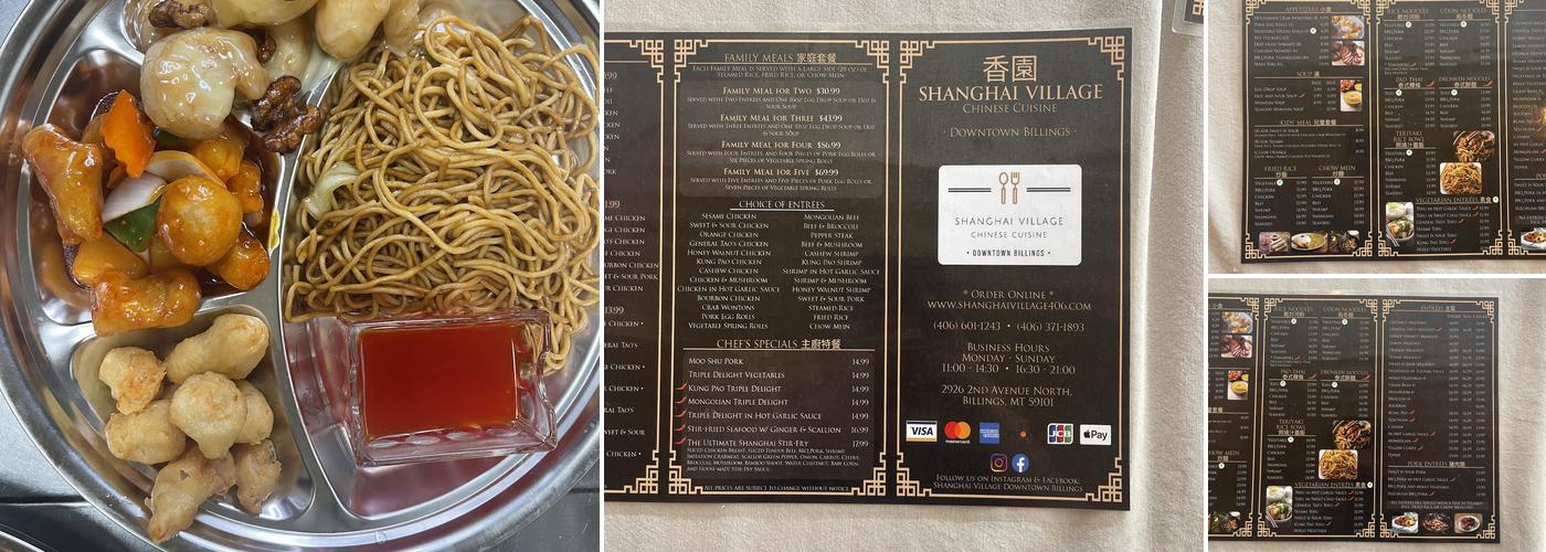 Shanghai Village Downtown Menu