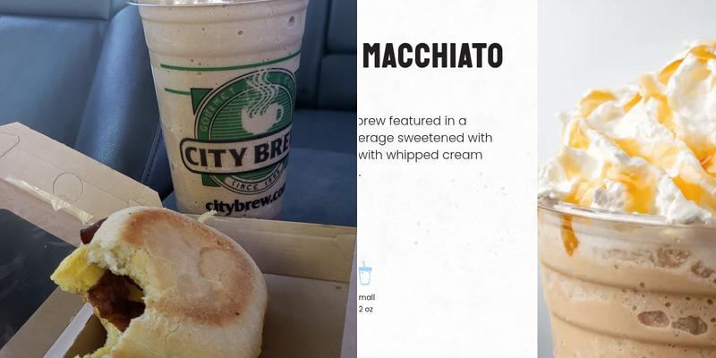 City Brew Coffee Menu