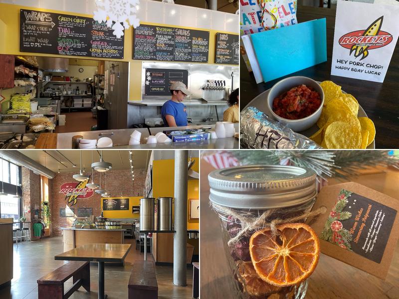 Rocket | Gourmet Wraps & Sodas 2809 1st Ave N, Billings