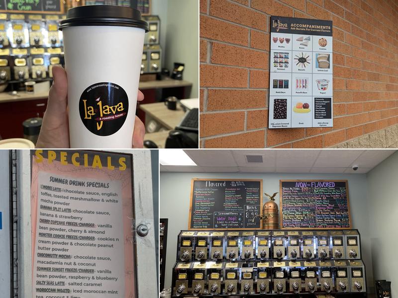 LaJava Roasting House Menu