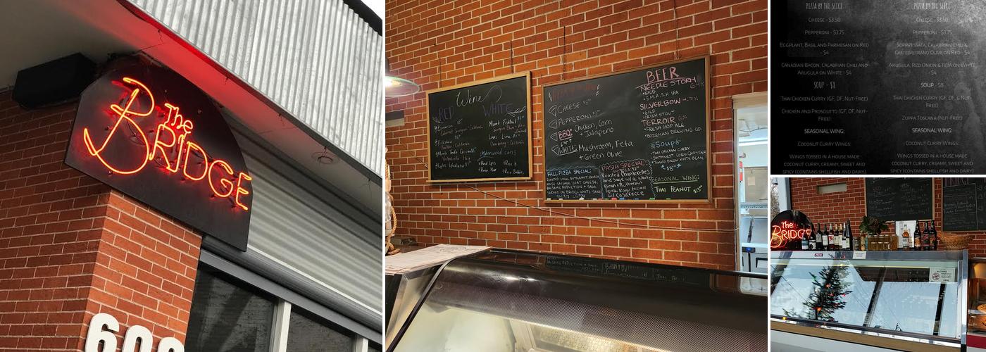 Bridge Pizza Menu