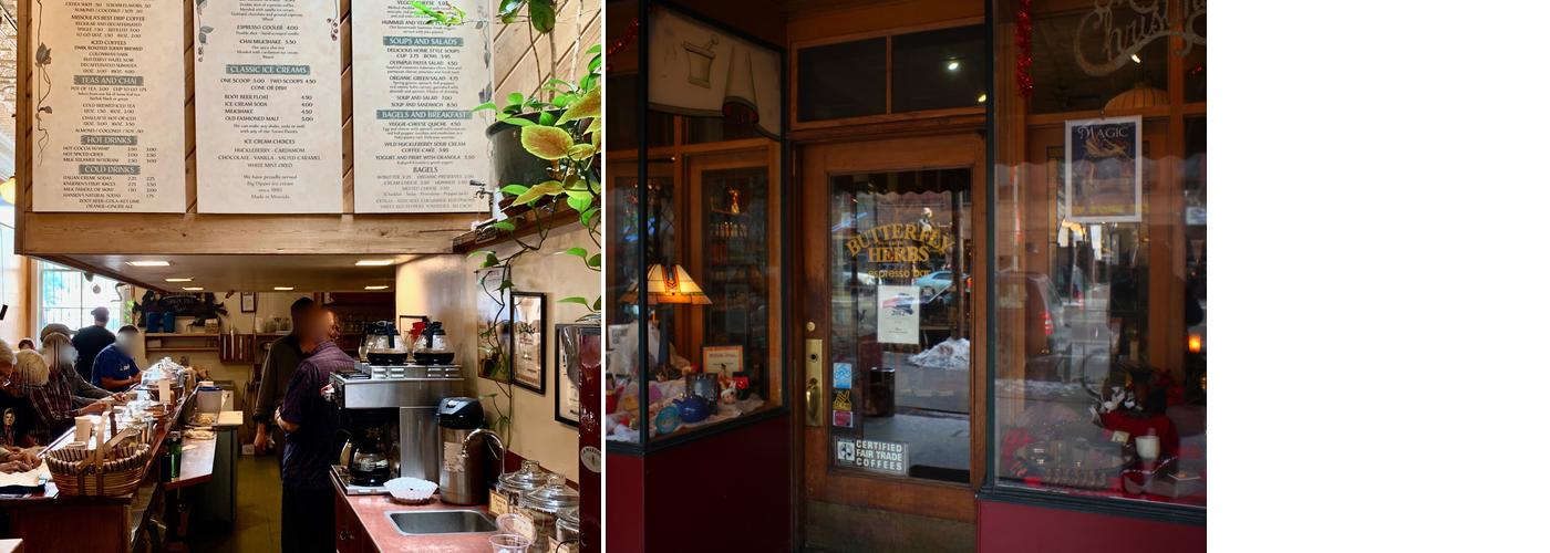 Butterfly Herbs Menu