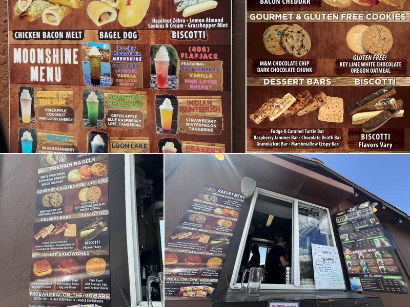 Copper Mountain Coffee Menu