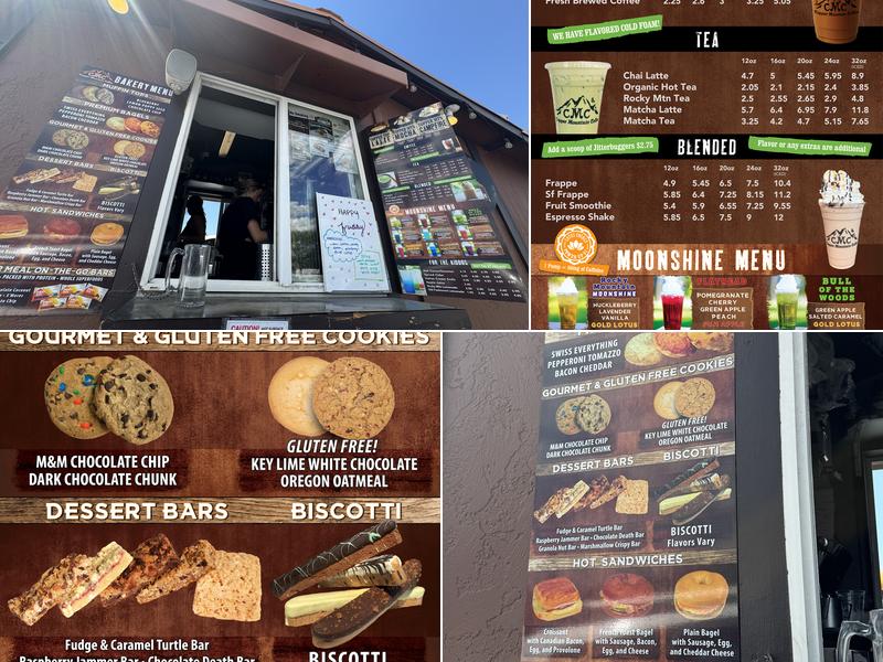 Copper Mountain Coffee Menu