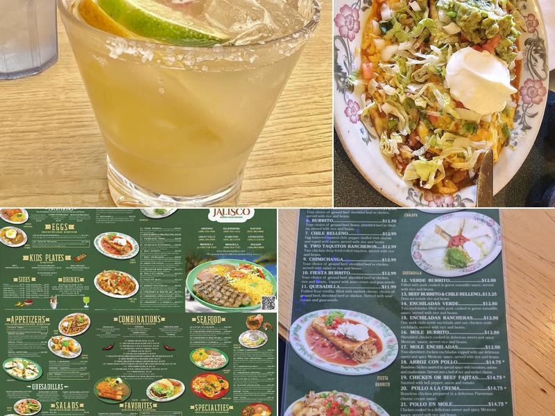 Fiesta En Jalisco Menu