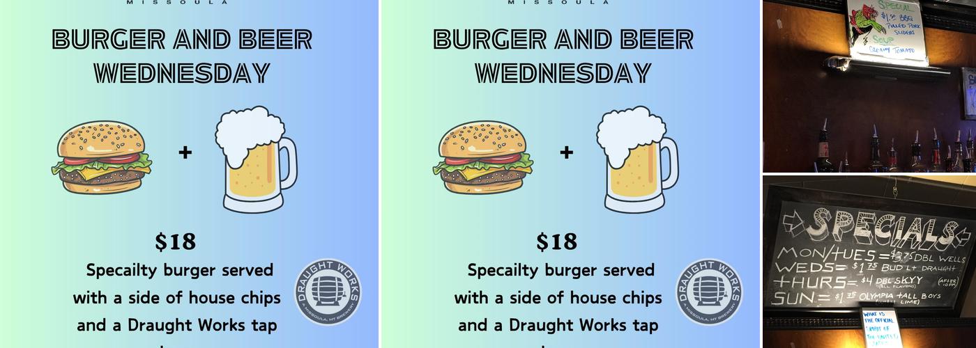 Al's & Vic's Bar Menu