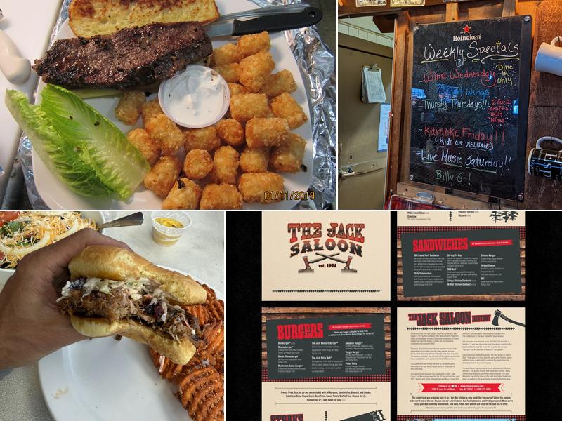 The Jack Saloon Menu