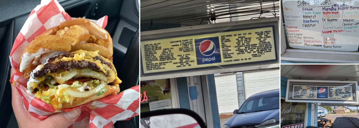 Ford's Drive-In Menu