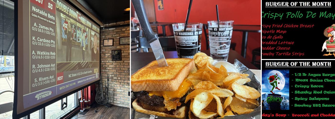 Mainstream Bar and Grill Menu