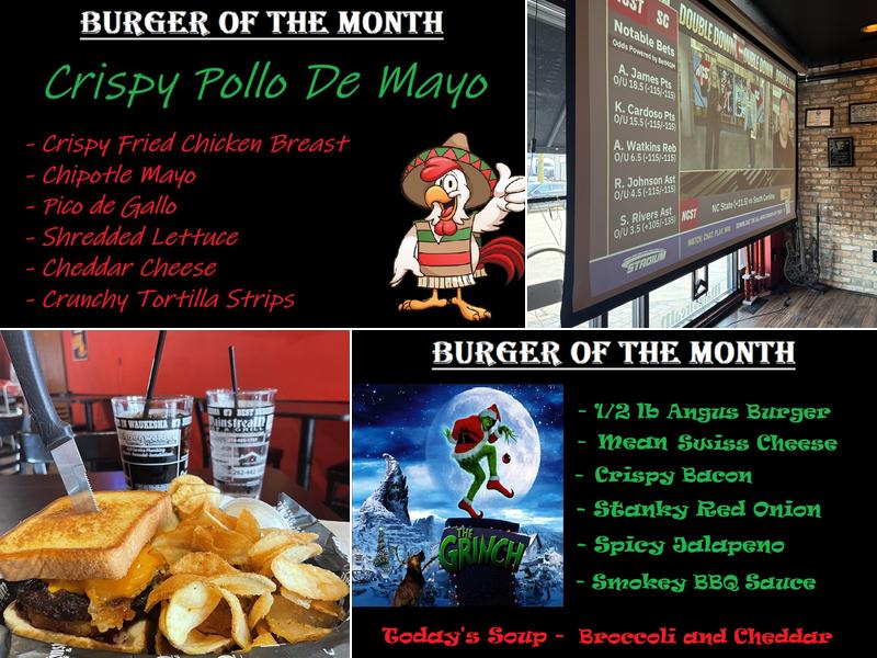 Mainstream Bar and Grill Menu