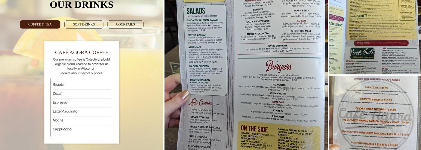 Café Agora Menu