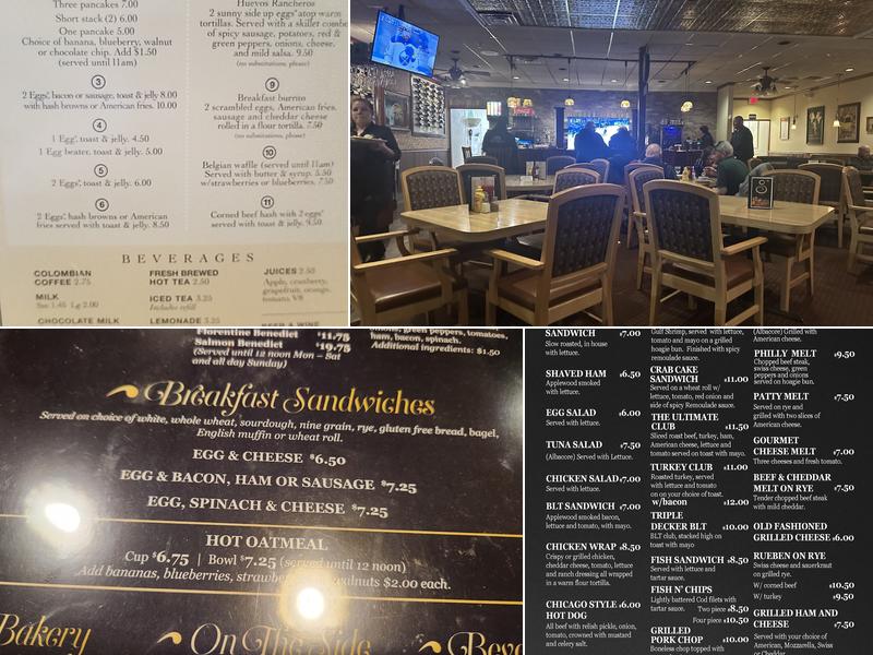 Bistro on the Glen Menu