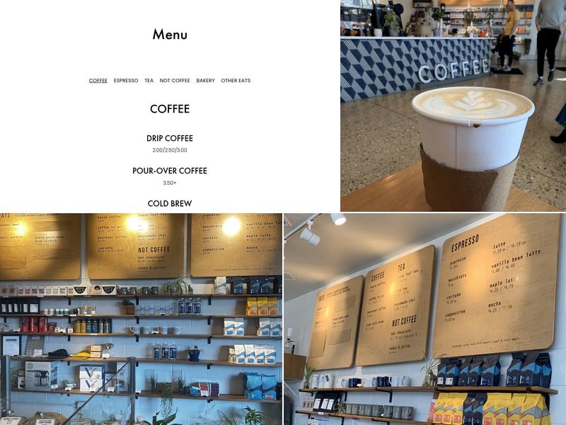 Likewise Coffee - Milwaukee Menu