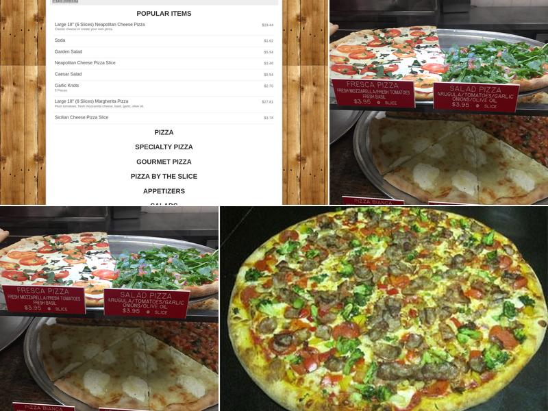 Little Italy Pizza Menu