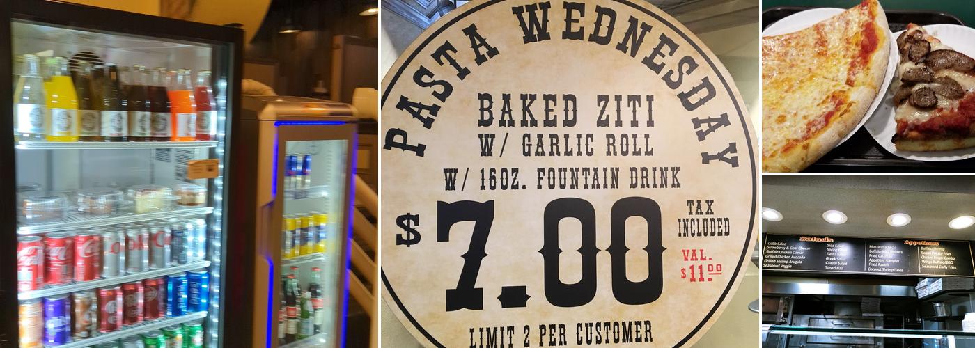 The Grotto Pizzeria Menu