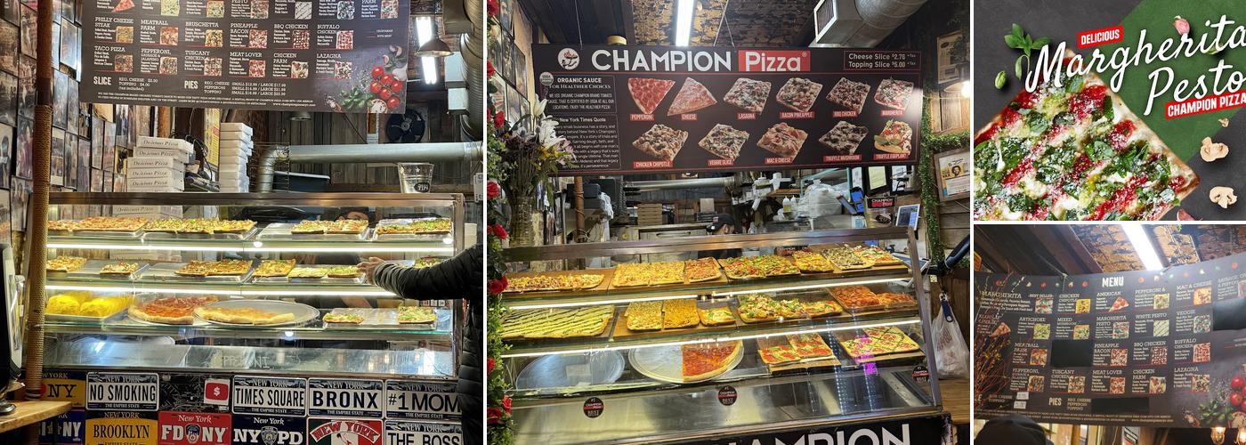 Champion Pizza - Soho Menu