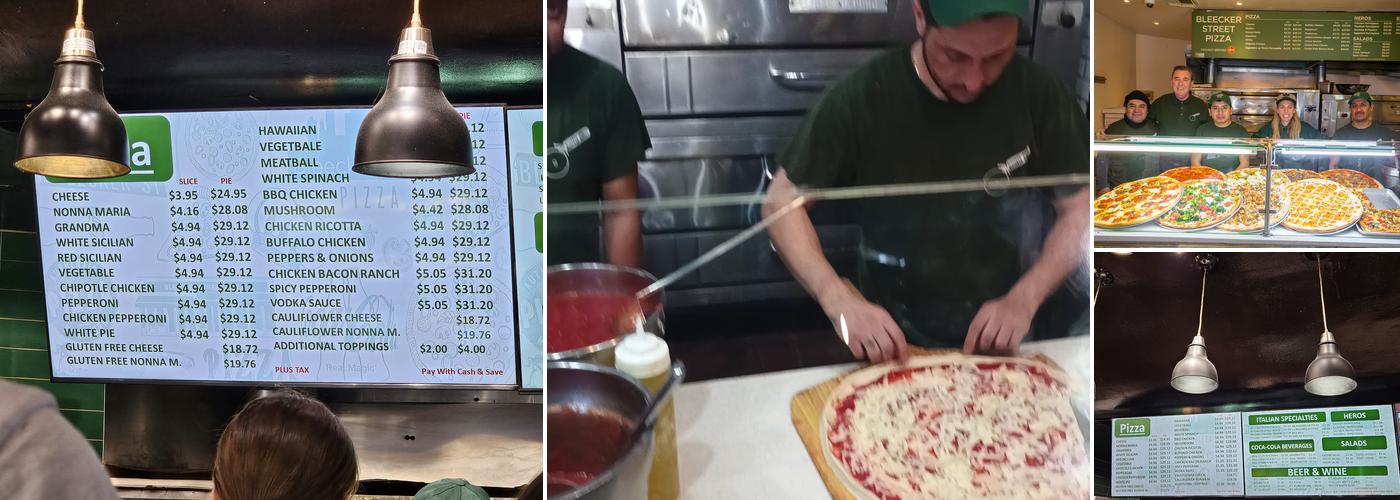 Bleecker Street Pizza Menu