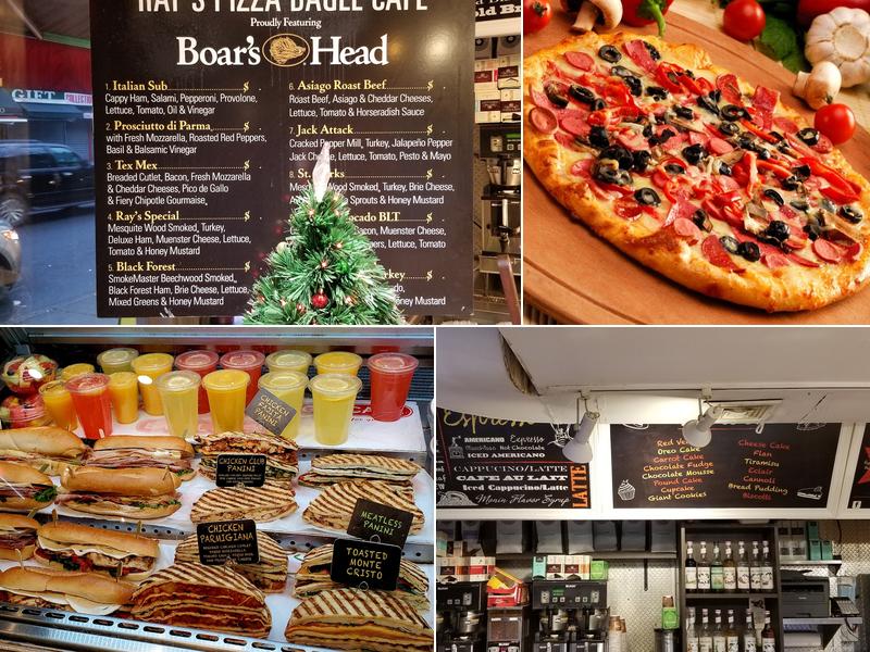 Ray's Pizza & Bagel Cafe Menu