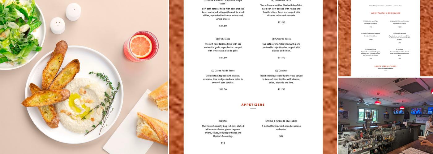 Hector's Menu
