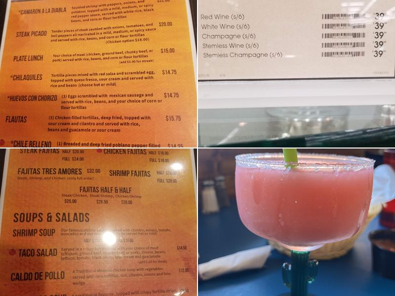 La Fuente Restaurant Menu