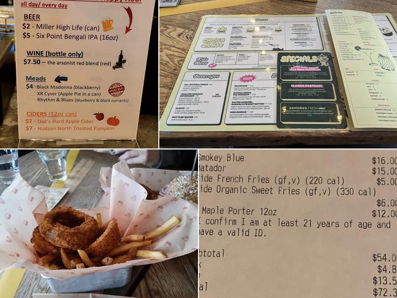 Bareburger Menu