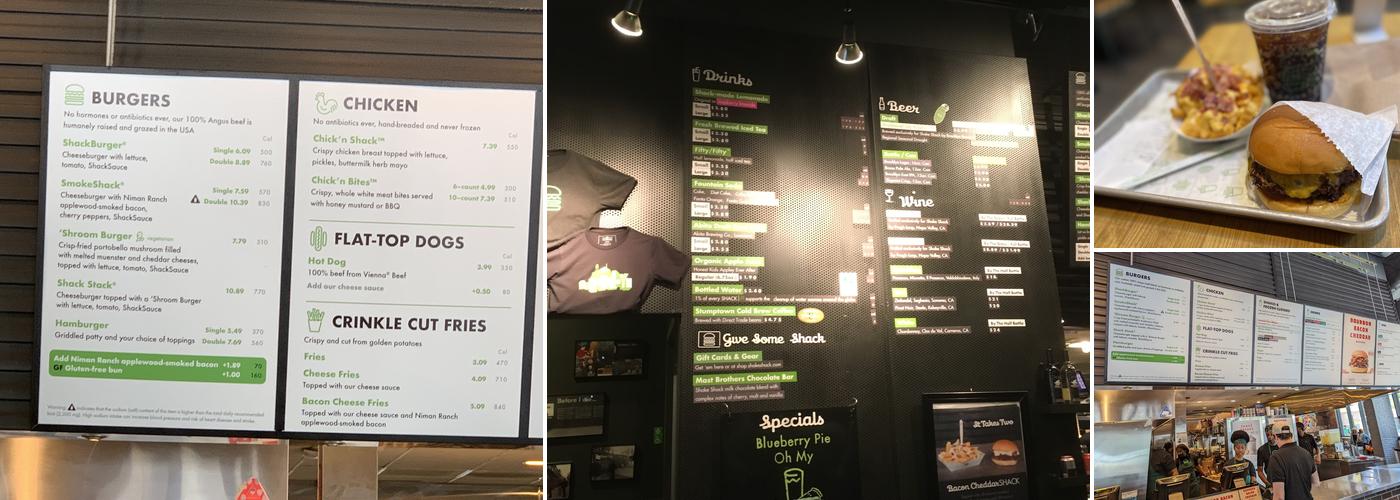 Shake Shack Downtown Brooklyn Menu