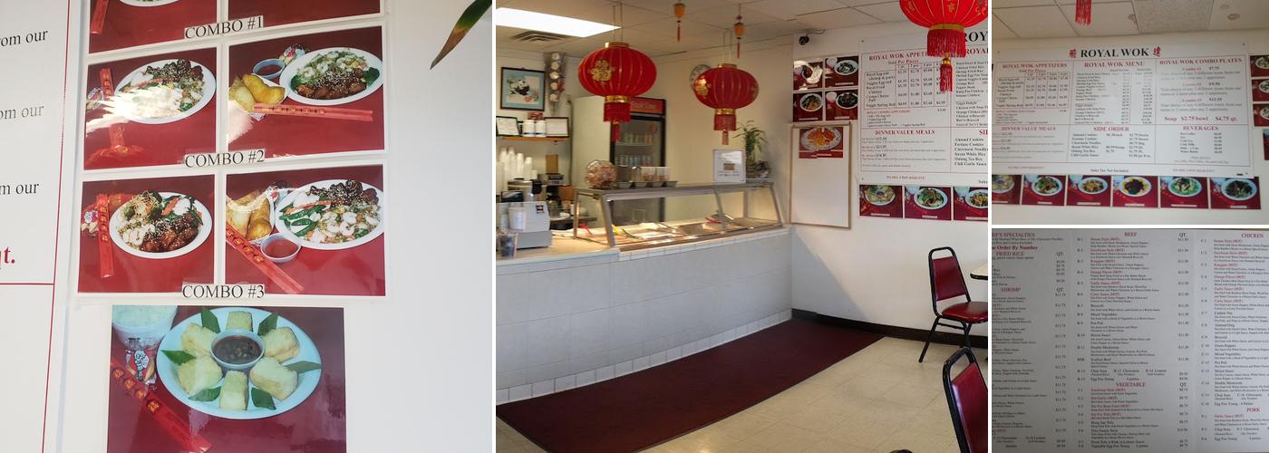 Royal Wok Restaurant Menu