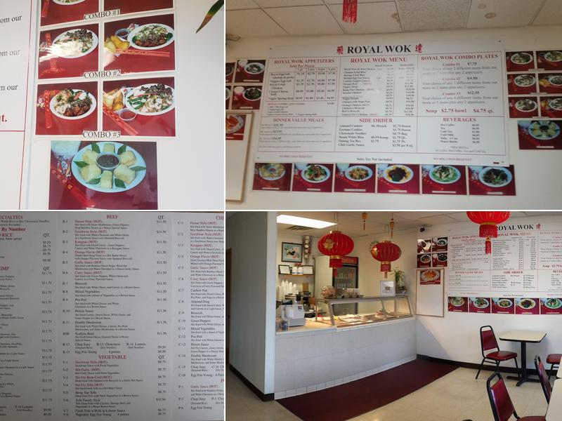 Royal Wok Restaurant Menu