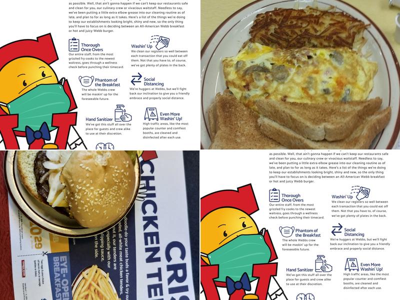 George Webb Restaurant Menu