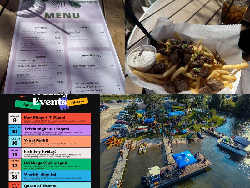 Panga Bar and Grill Menu