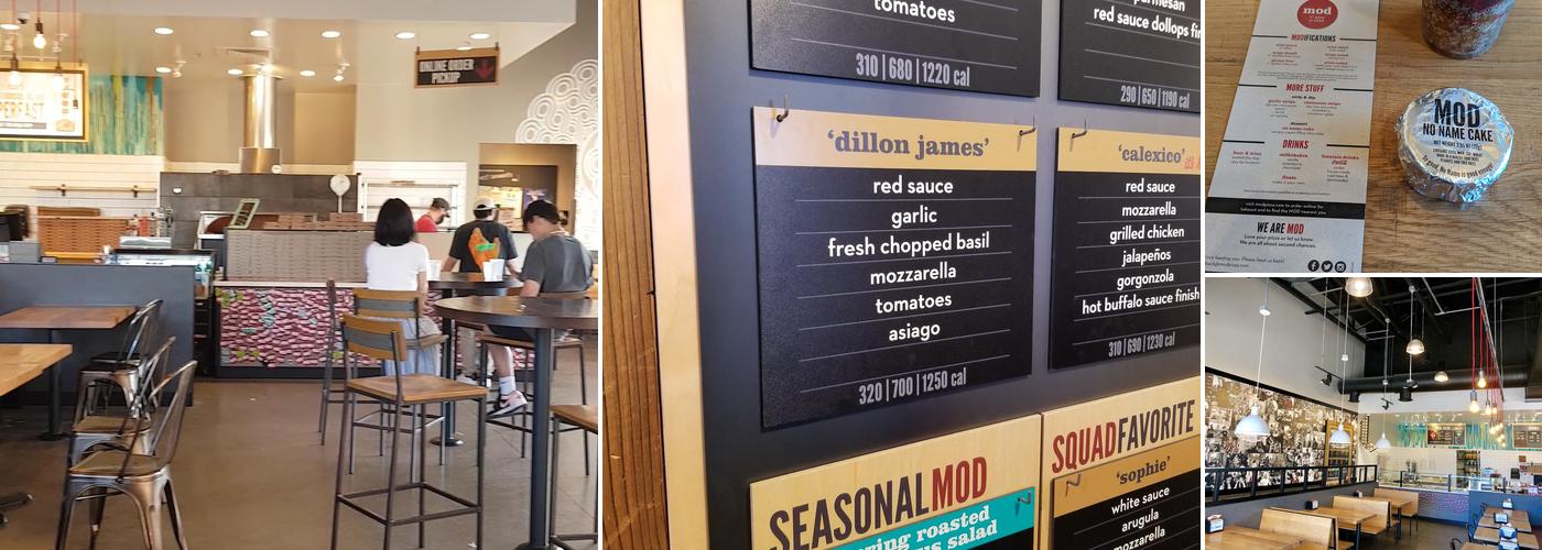 MOD Pizza Menu
