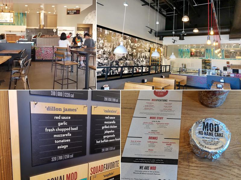 MOD Pizza Menu