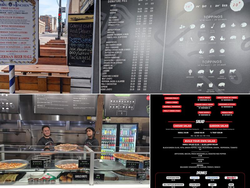 Brick 3 Pizza Menu