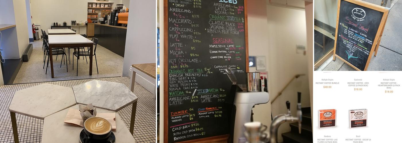 Cafe Grumpy - Financial District Menu