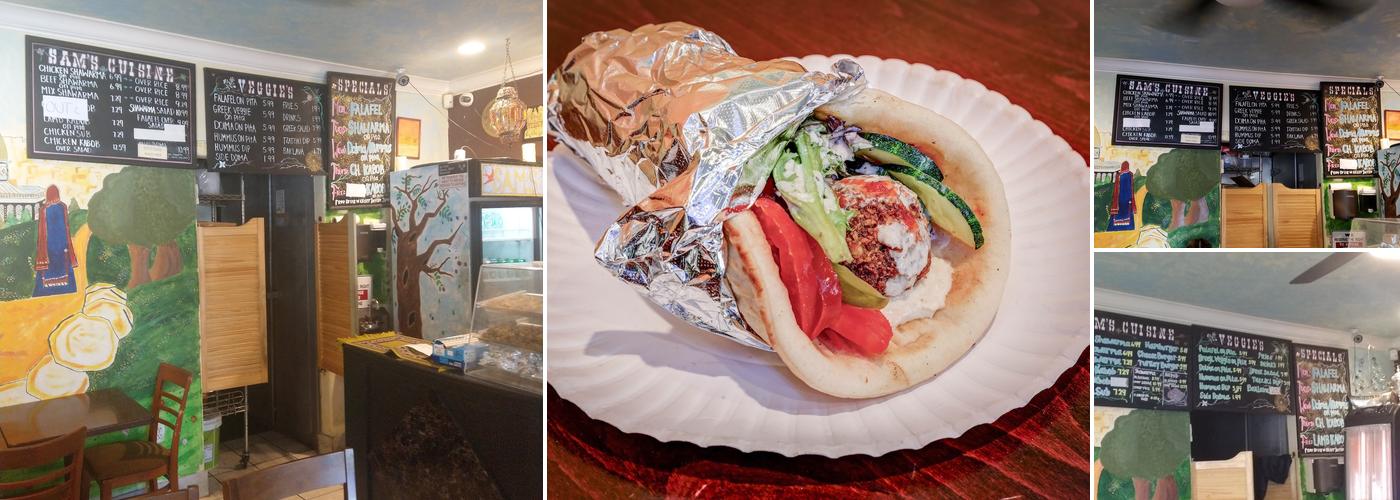 Sam's Restaurant Menu