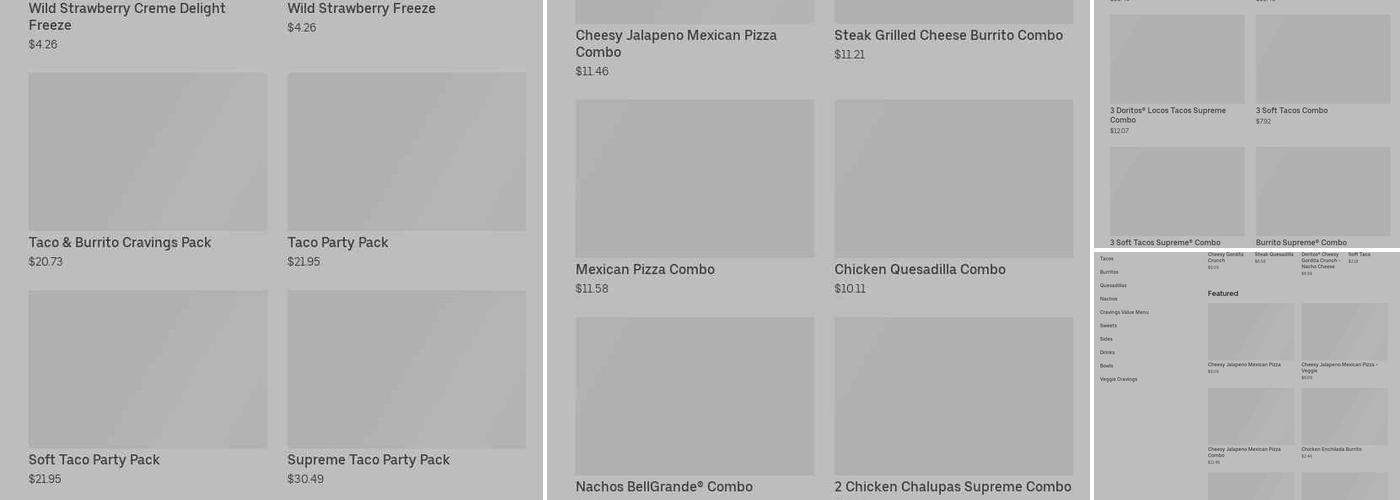 Taco Bell Menu