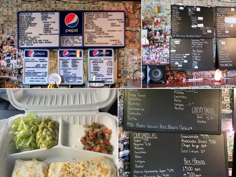 La Plazita Taqueria Menu