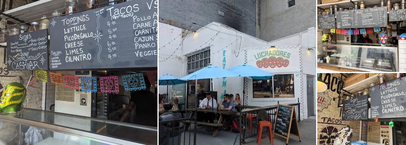 Luchadores NYC Menu