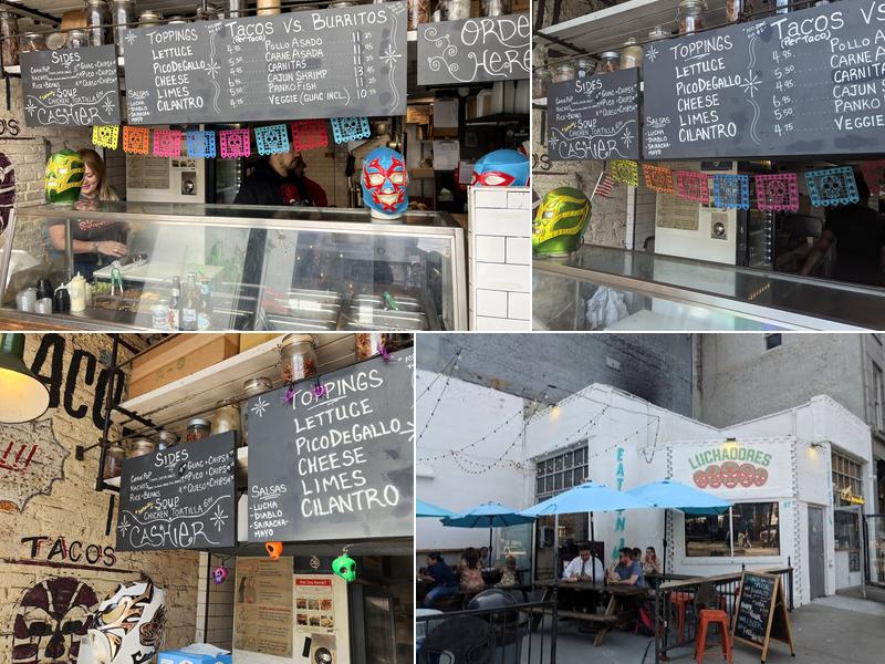 Luchadores NYC Menu