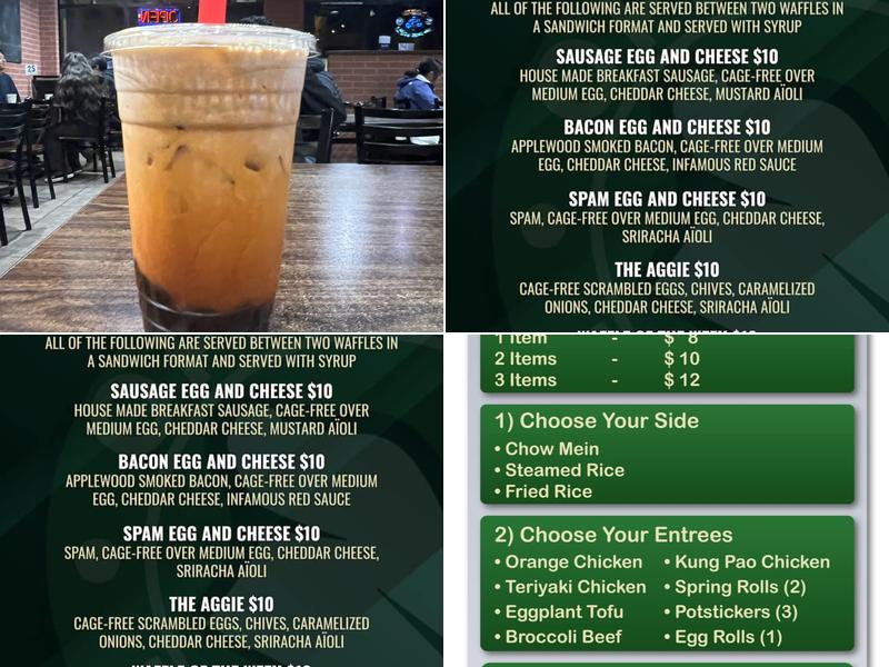 Open Rice Kitchen Menu