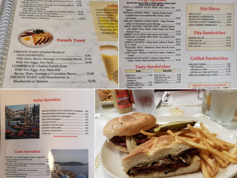 Murray Hill Diner Menu