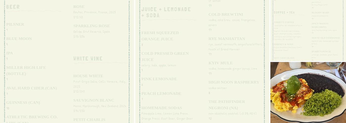 Bubby's Menu