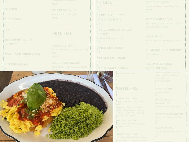 Bubby's Menu